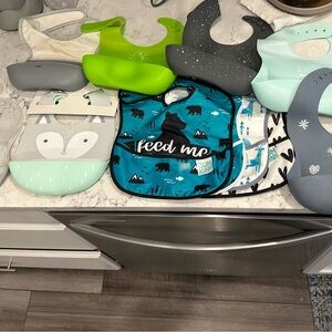 Set of 12 bibs